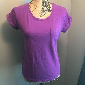 Women's Purple Casual Top